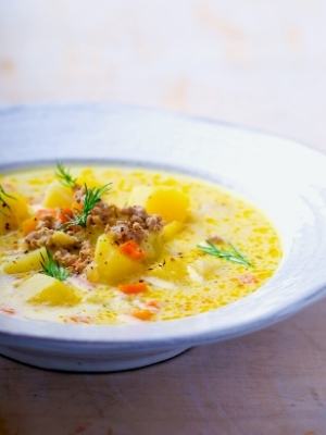 Cheese_soup_leek_leek