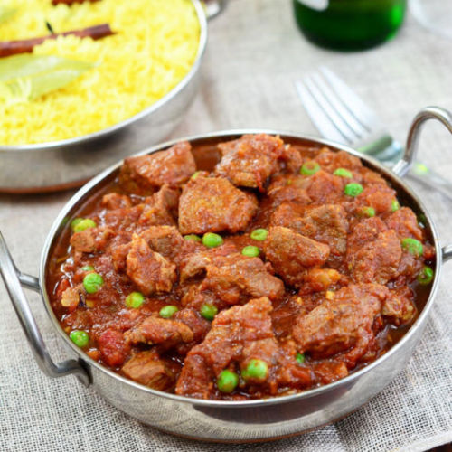Durban Lamb Curry with Peas and Apricot • Golden Pear Recipes
