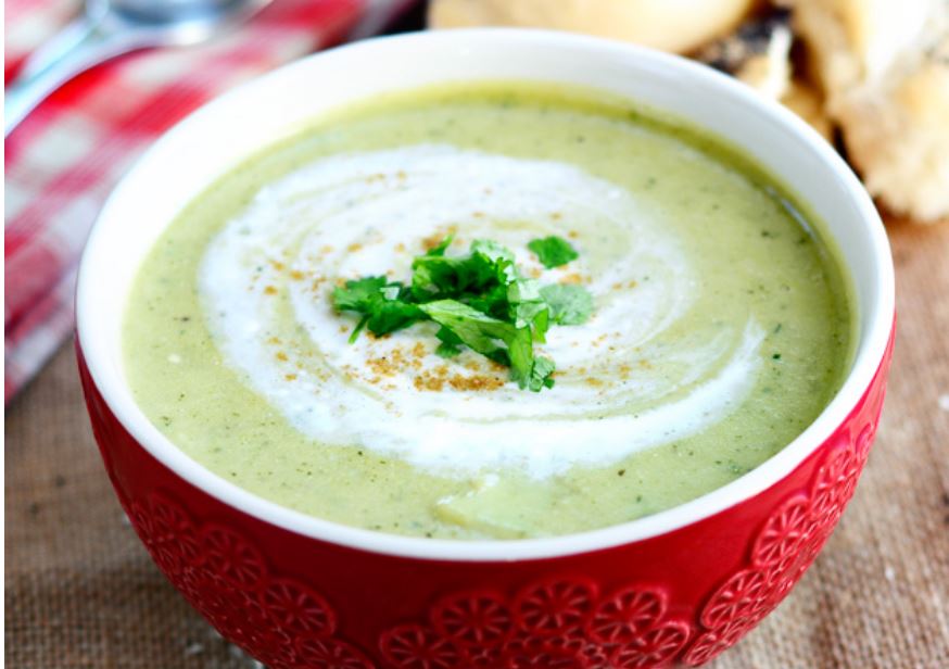 courgette-zucchini-soup-cheese