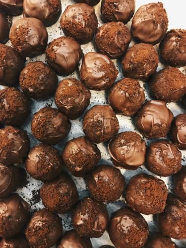 chocolate truffles