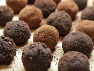 brown cookies on white paper