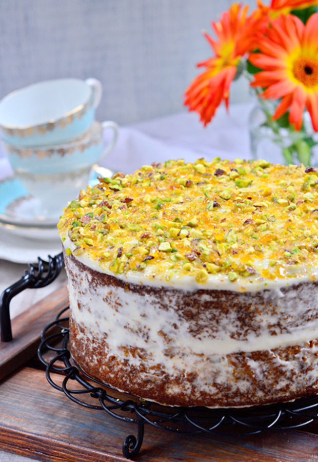 Carrot Cake with cream cheese icing