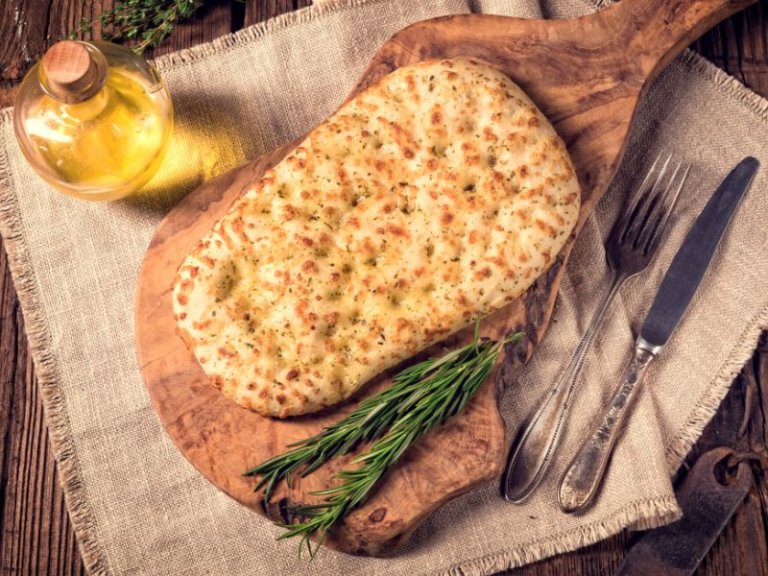 Ligurische Focaccia (ohne Tomaten)