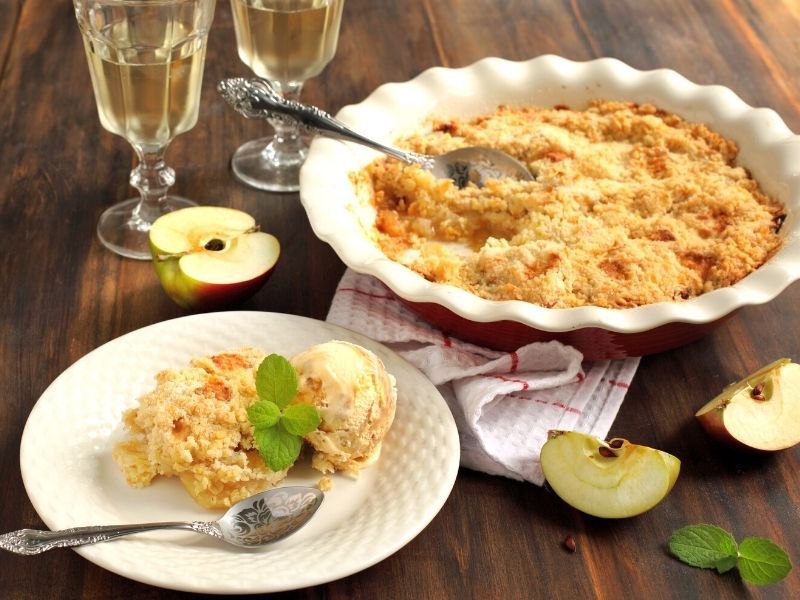 apple crumble