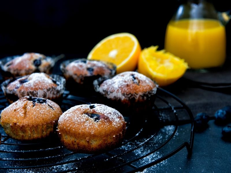 blueberry orange muffins recipe