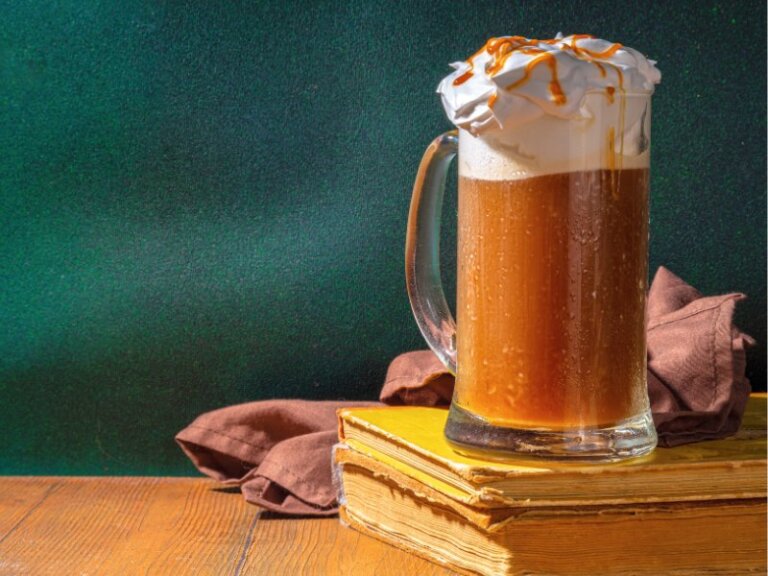 Butterbeer Harry Potter in a glass