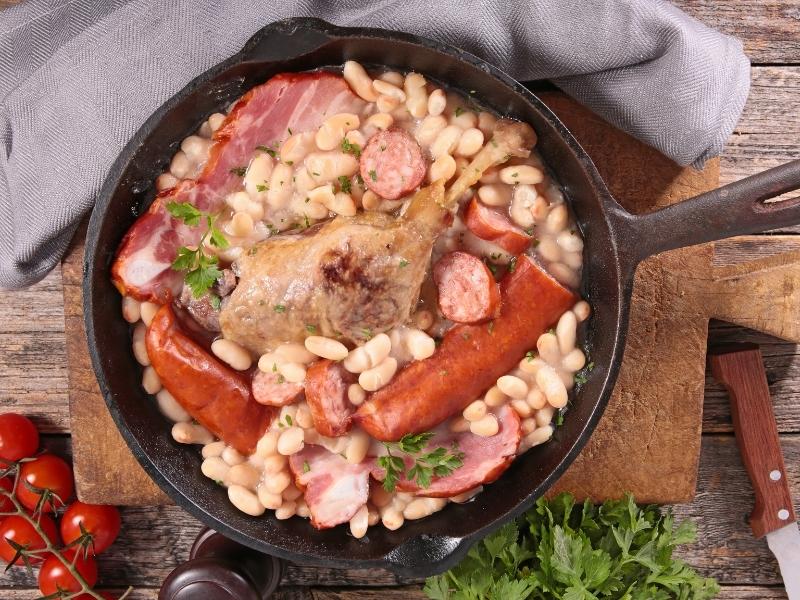 cassoulet kaninchen chorizo