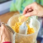 filling food processor