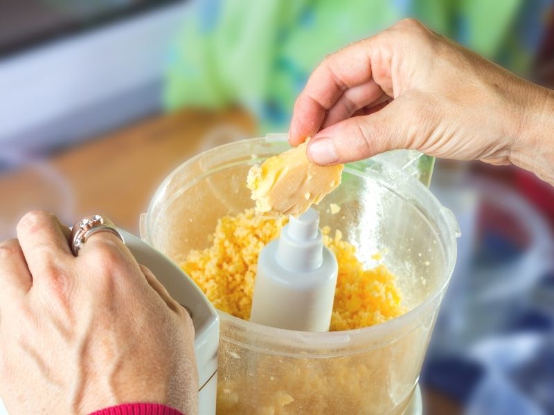 filling food processor