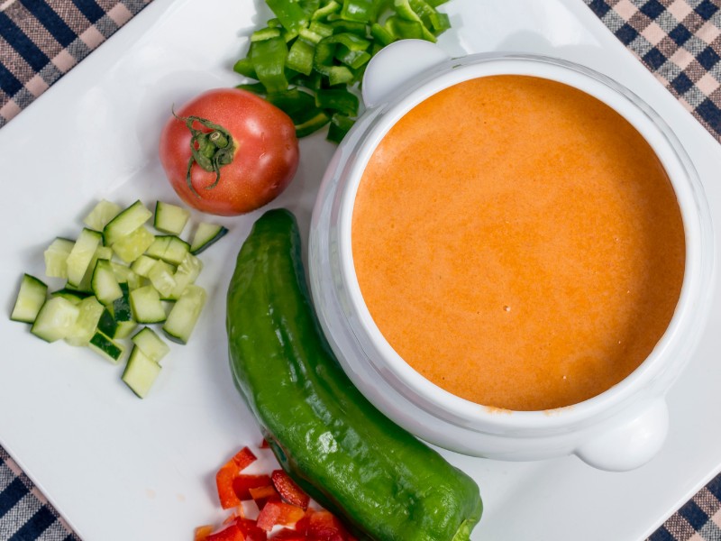 gazpacho-preparation