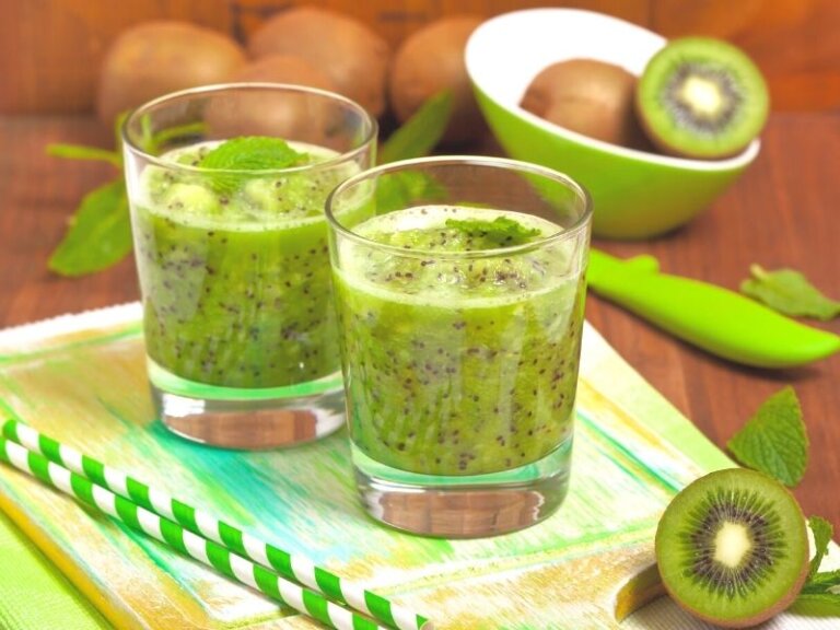 Kiwi-Minz-Smoothie