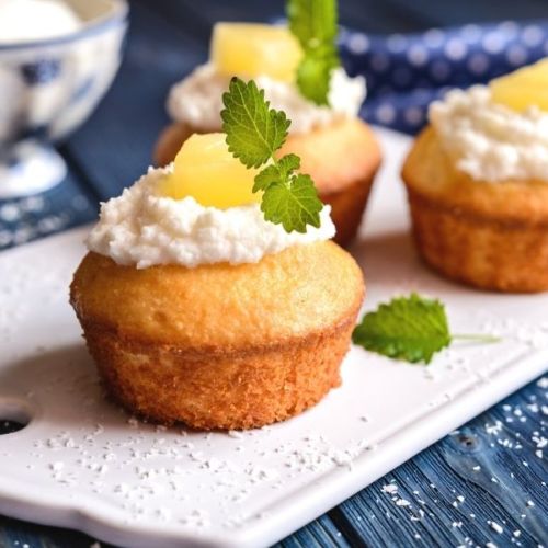 kokos ananas muffin