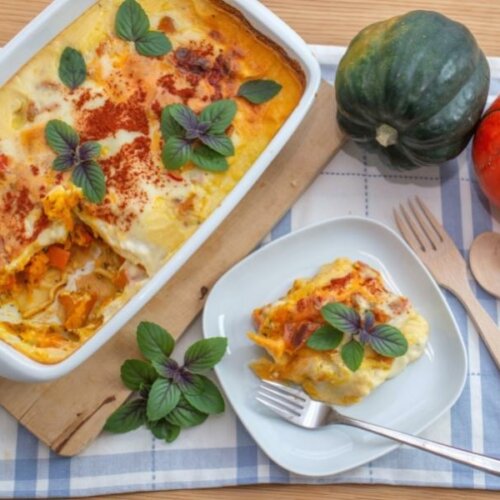 kurbislasagne