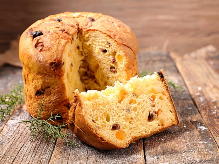 Panettone mit schnellem Hefeteig