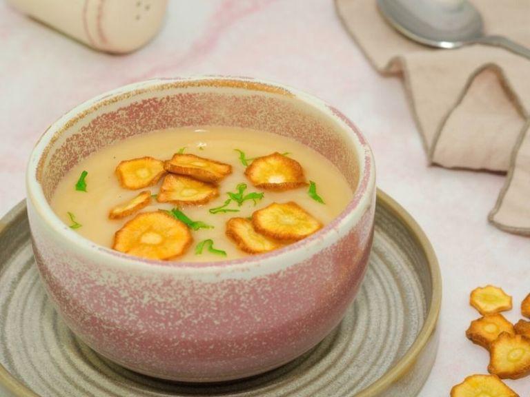 Amazing homemade Carrot and Parsnip Soup