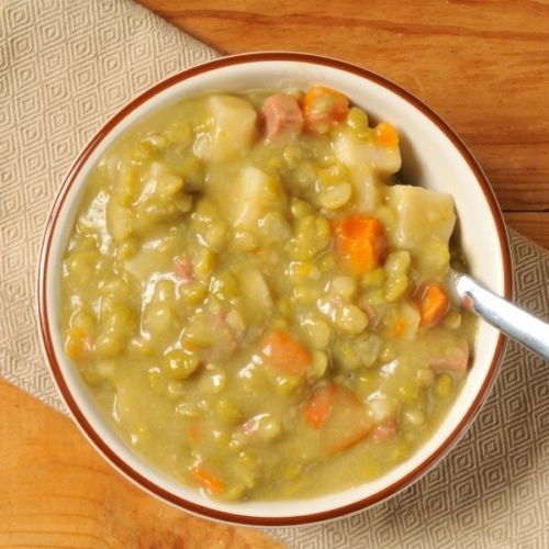 Erbsensuppe-schinken